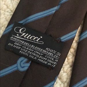 Vintage Gucci tie